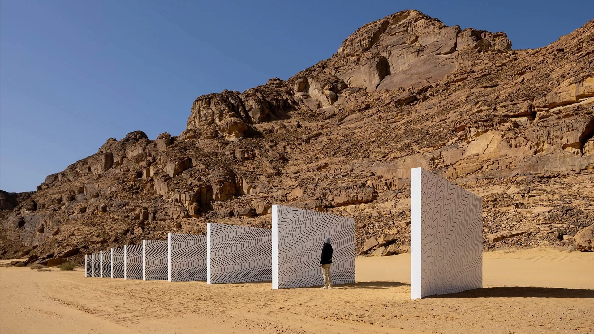 Image: Desert X Art installation at AlUla, image by Claudia Comte
